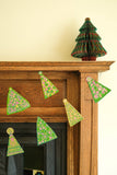 East End Press - Midcentury Trees Sewn Garland