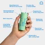 DUNE Suncare - The Slip Stick - Invisible Suncare Stick for Face & Body