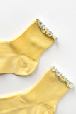 Le Bon Shoppe - The Petite Ruffled Modal Socks ~ LILAC