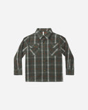 Rylee + Cru Pocketed Flannel Shirt ~ Holiday Plaid