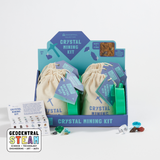 GeoCentral - Crystal Mining Kit - Sift Real Sand and Crystals!