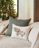Coral & Tusk - Christmas Tree Car Pocket Pillow: Pillow Cover with Insert