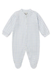 Sleepy Doe - Sleepsuit Gingham Mist