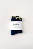 Le Bon Shoppe - The Petite Ruffled Modal Socks (wholesale): BABY BLUE / BUTTER