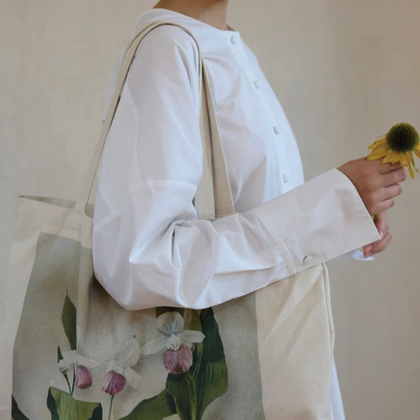 The Quiet Botanist - Floral Tote Bag
