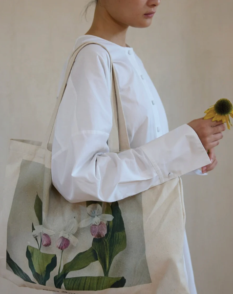 The Quiet Botanist - Floral Tote Bag