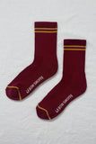 Le Bon Shoppe - Boyfriend Socks: Cardinal