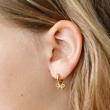 Pip Pop Post - Bow Charm: Gold / Pair