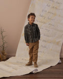 Rylee + Cru Pocketed Flannel Shirt ~ Holiday Plaid