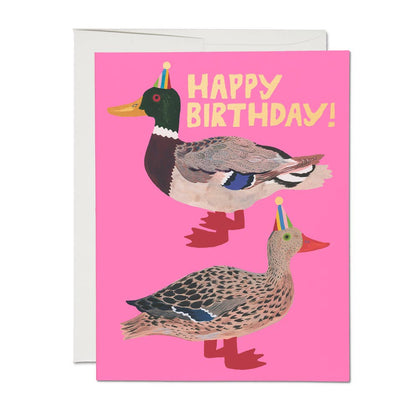 Red Cap Cards - Quacky Birthday greeting card