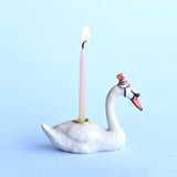 Camp Hollow - Swan Cake Topper