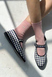 Le Bon Shoppe - Embroidered Her Socks - Classic White + Heart