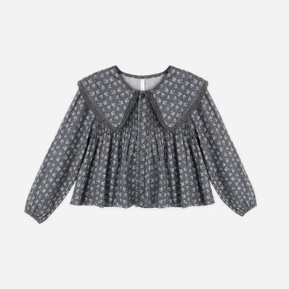 Rylee + Cru Fern Blouse ~ Heart Ditsy
