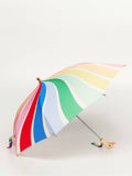 Original Duckhead USA - We ship from USA - Meri Meri Rainbow Stripes Kids Eco-Friendly Duck Umbrella: Multi-Colored