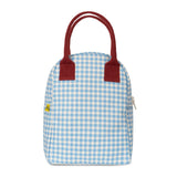 Fluf - Zipper Lunch - Gingham Sky