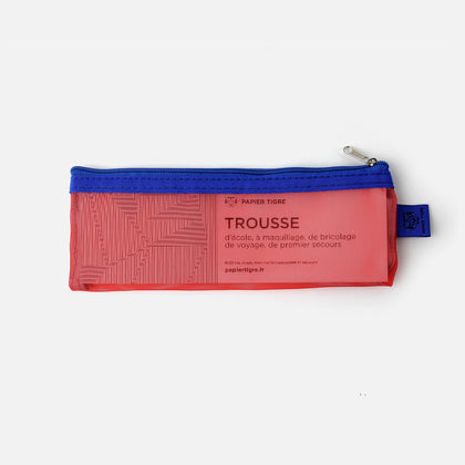 Papier Tigre - Pencil Case: RED