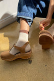 Le Bon Shoppe - Color Block Girlfriend Socks : Black Coffee