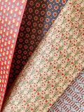 re:mused studio - Holly Florals Gift Wrap Sheet-Double Sided: Roll of 3 Sheets