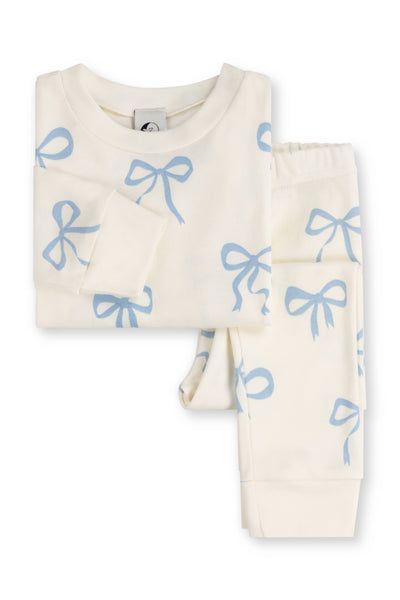 Sleepy Doe - KIDS CLASSIC SET | BLUE BOWS: 2-3 Years