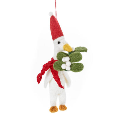 Felt So Good - Handmade Felt Hanging Christmas Quacker