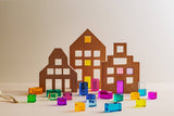MAISON RUE LLC. - Riley City Blocks & Gems Set: Multicolor / L
