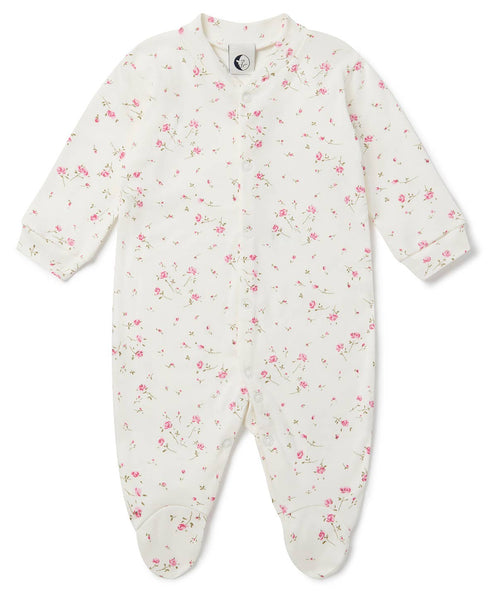 Sleepy Doe - BABY SLEEPSUIT | VINTAGE ROSE: 3-6 Months