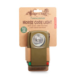 Kikkerland Design Inc - Huckleberry Morse Code Flashlight