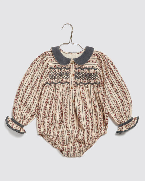 Little Cottons Emilie Romper ~ Mallory Floral