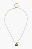 Chan Luu Mya Evil Eye Necklace ~ White Pearl