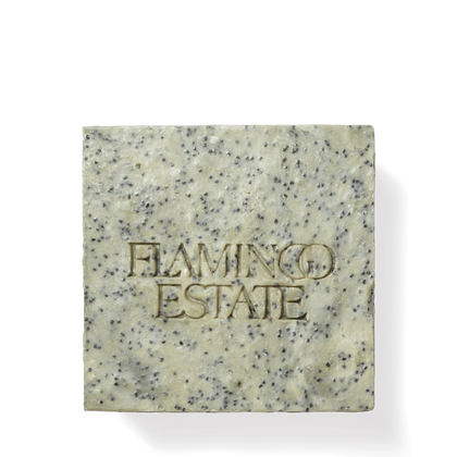 Flamingo Estate Exfoliating Peppermint Soap Brick