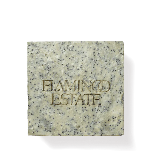Flamingo Estate Exfoliating Peppermint Soap Brick