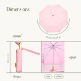 Original Duckhead USA - Easter Pink Compact Eco-Friendly Duckhead Umbrella