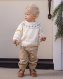 Quincy Mae Rex Sweater ~ Tree Fair Isle