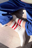 Le Bon Shoppe - Cottage Varsity Socks : Ht.grey Varsity