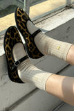 Le Bon Shoppe - Embroidered Her Socks: Porcelain + Gold Heart