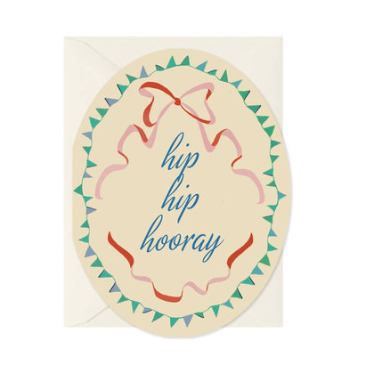 Amy Heitman - Hip Hip Hooray - Oval: Single card