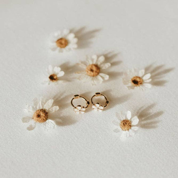 Mauve Jewelry Co. - Flower Mini Hoops