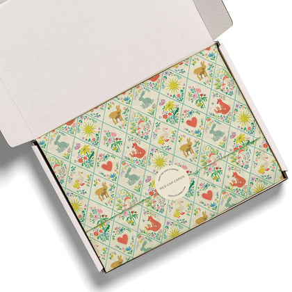Red Cap Cards - Woodland Critters tissue paper: 5 Sheets