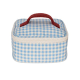 Fluf - Mini Zip Cube - Gingham Sky