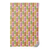Red Cap Cards - Candy Ribbons holiday wrapping paper: Rolls of 3 sheets