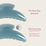 Karst Essentials - Slim Hair Claw Clip — Espresso Martini: No Charm Eyelet (Standard)