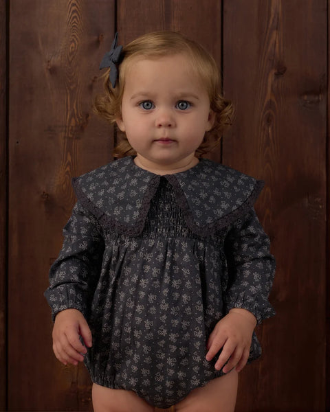 Rylee + Cru Fern Romper ~ Heart Ditsy