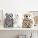 Shupaca Alpaca - 10" Small Alpaca Stuffed Animal - Bear