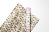 re:mused studio - Brasserie Gift Wrap Sheet – Double Sided: Roll of 3 Sheets
