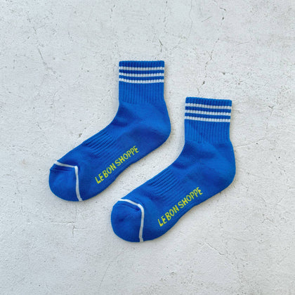 Le Bon Shoppe - Girlfriend Socks: Royal Blue