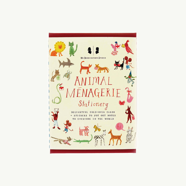 Mr. Boddington's Studio - Animal Menagerie Stationery Kit