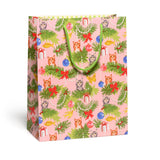 Red Cap Cards - Christmas Cats large gift bag: Large