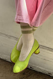 Le Bon Shoppe - Her Socks - Varsity: Pink Stripe