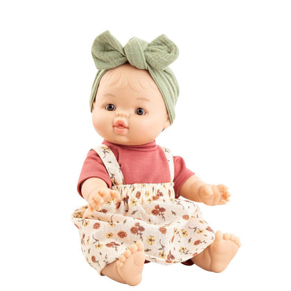 Baby Gordis - Frederica floral dress-overalls - Paola Reina