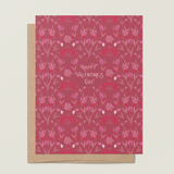 re:mused studio - Raspberry Valentine A2 Greeting Card